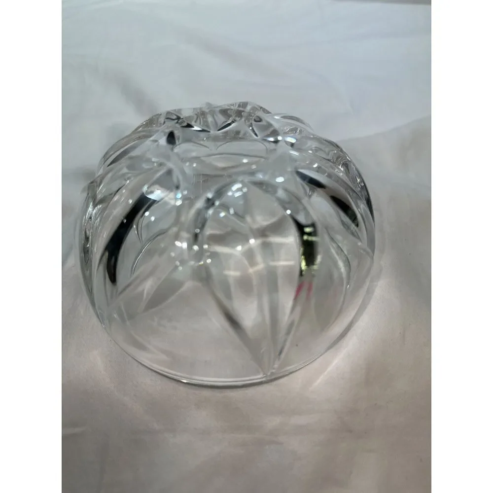 Nachtmann Crystal Bowl Lotus Flower Krocus Excellent Condition‎ Free Shipping